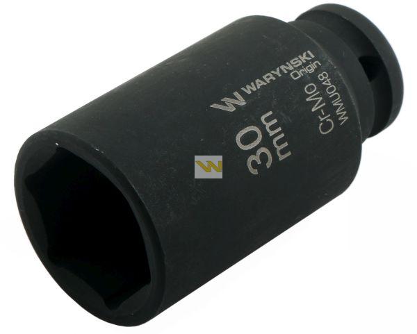 

Nasadka udarowa długa 6-kątna 30 mm 1/2'' Waryński