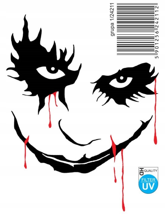 Naklejka Uv Hd Quality Joker