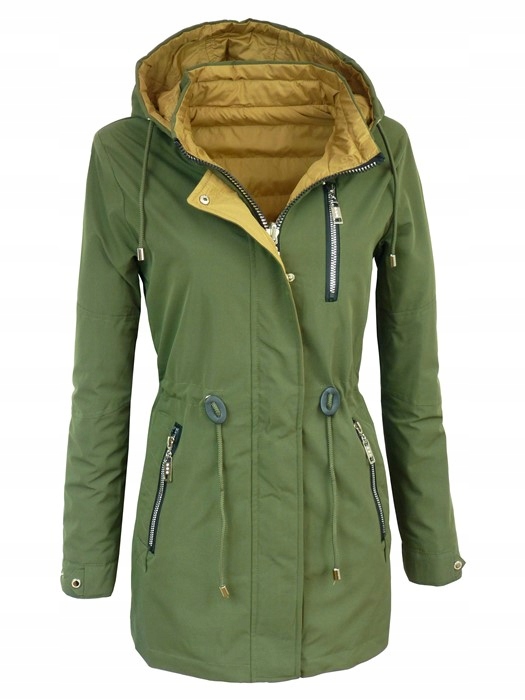 

Kurtka Wiosenna Dwustronna Parka kolory P15 _ 4XL