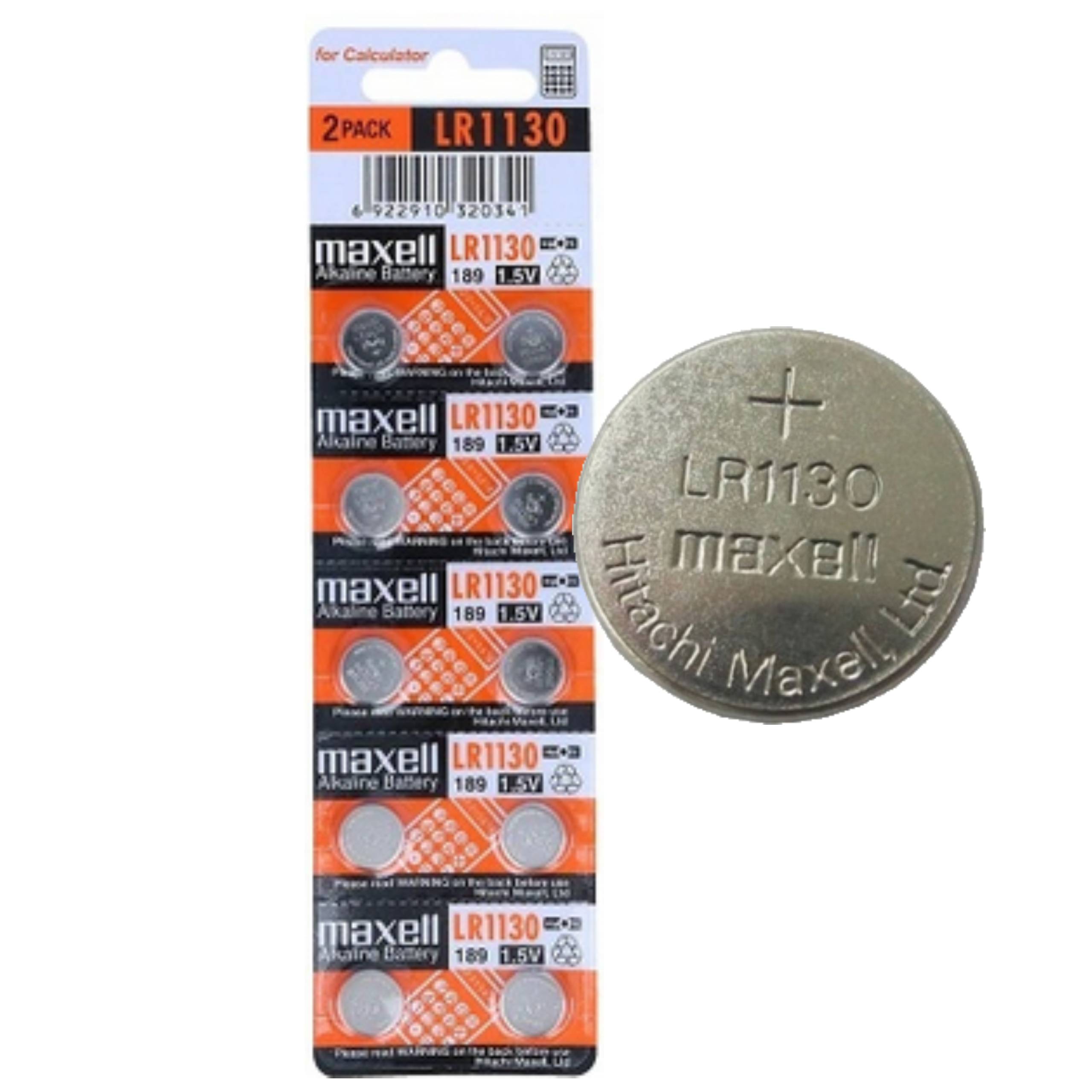 

Bateria Maxell Alkaliczna LR1130 189 AG10 LR54 x10