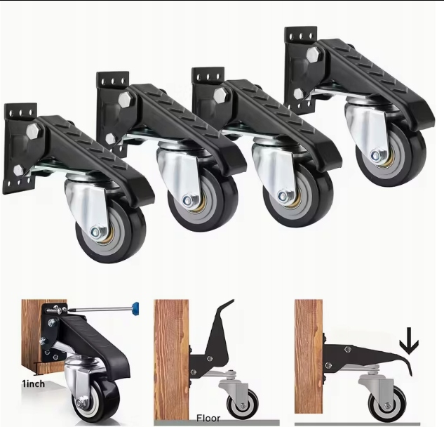 Posuvná zvedací kolečka 600 kg pro pracovní stůl