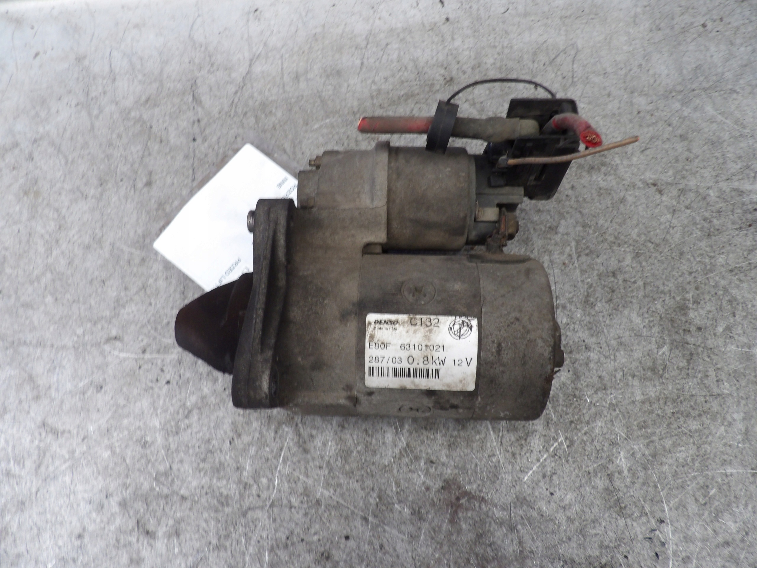 starter FIAT PANDA II E80F63101021 DENSO 1.1 8V