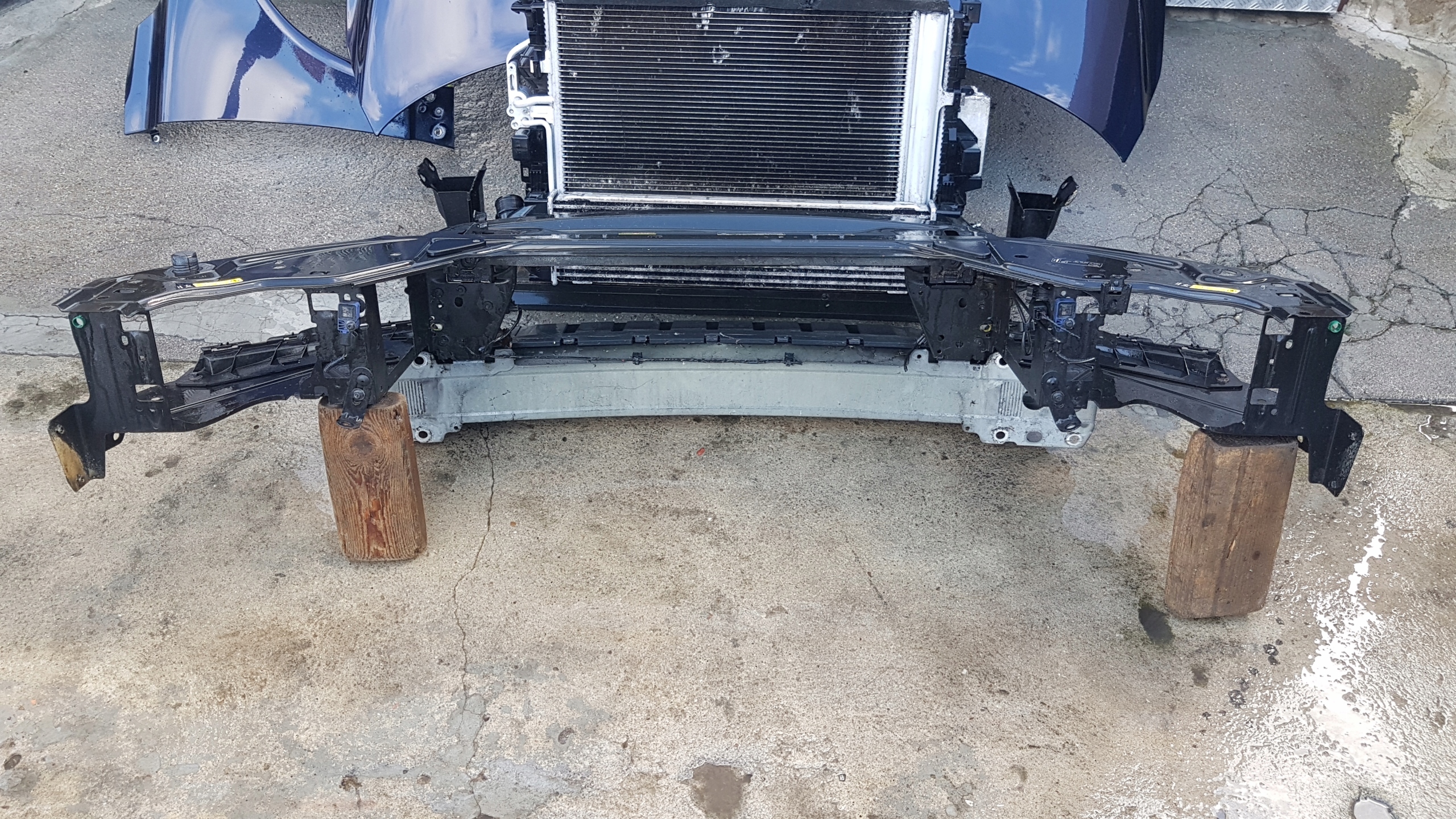 support panel for radiators complete VOLVO V70 XC70 S80