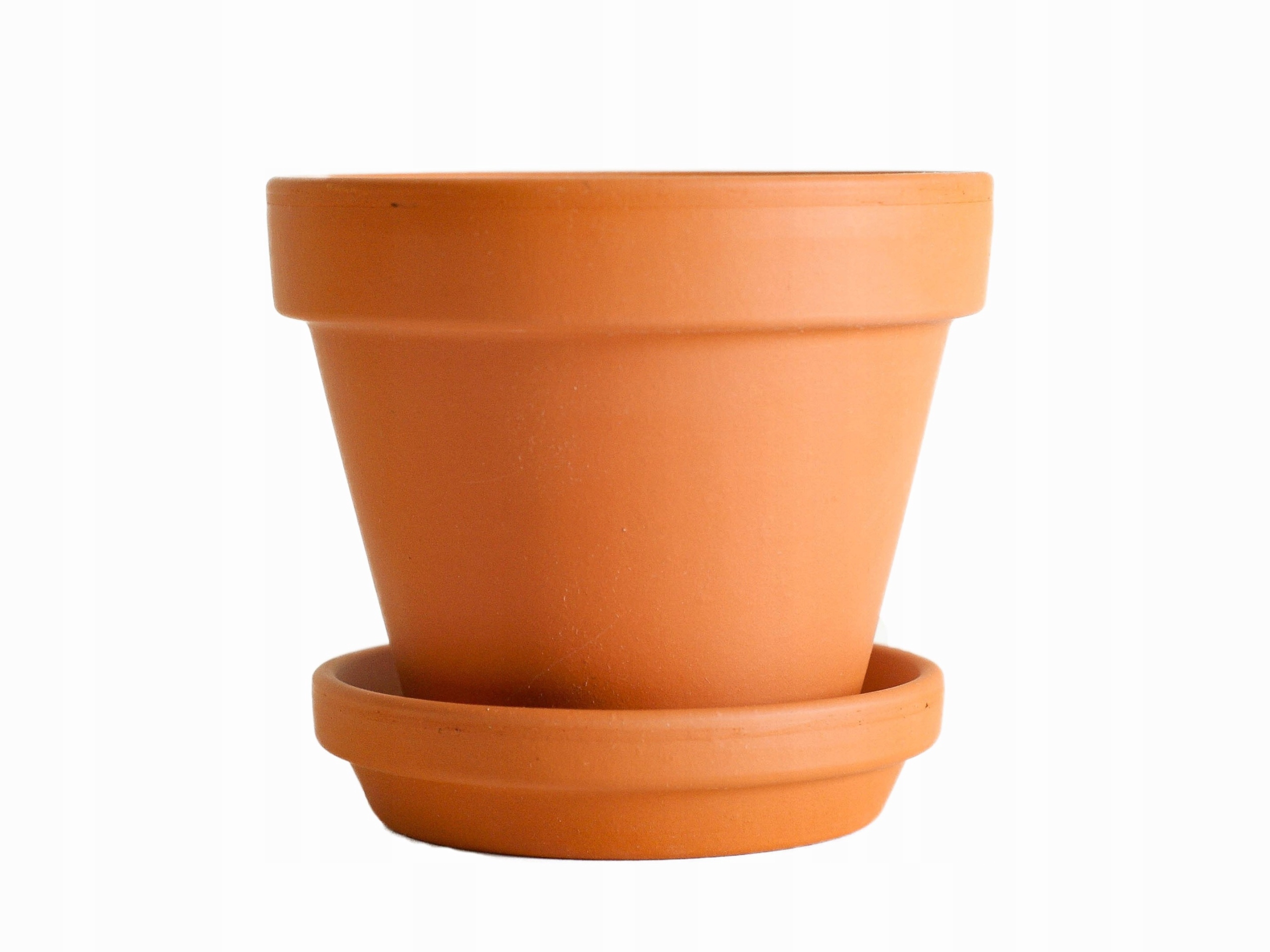 

Donica Ø 12,4 x10,7 ceramiczna terakota podstawka