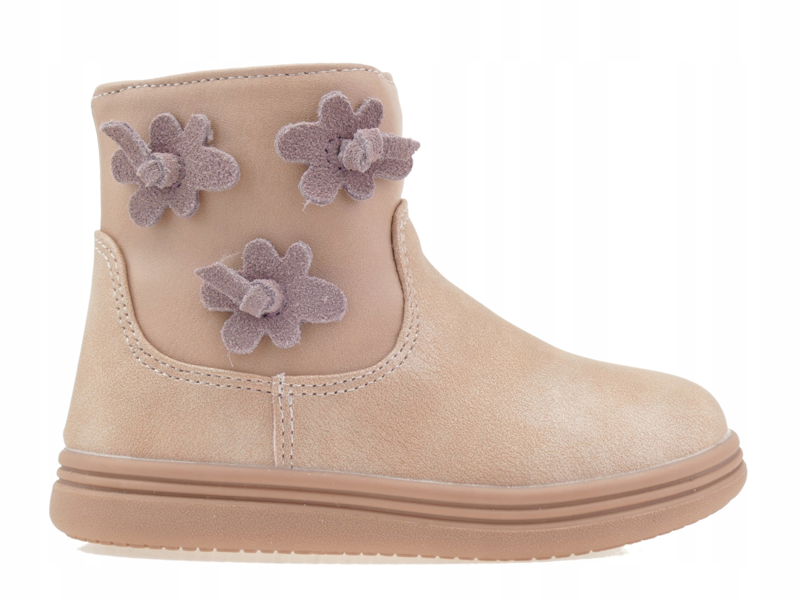 BUTY ZIMOWE DZIEWCZĘCE OCIEPLANE ŚNIEGOWCE TRZEWIKI NA SUWAK R.26 Kod producenta GD466 PINK