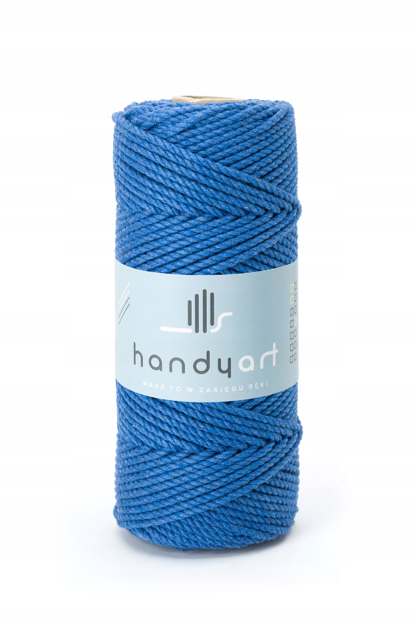 Sznurek do makramy 3PLY blue jeans 3mm 20m