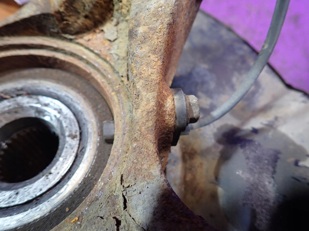 Honda CR-V III 2.2 поворотный кулак ступица под ABS