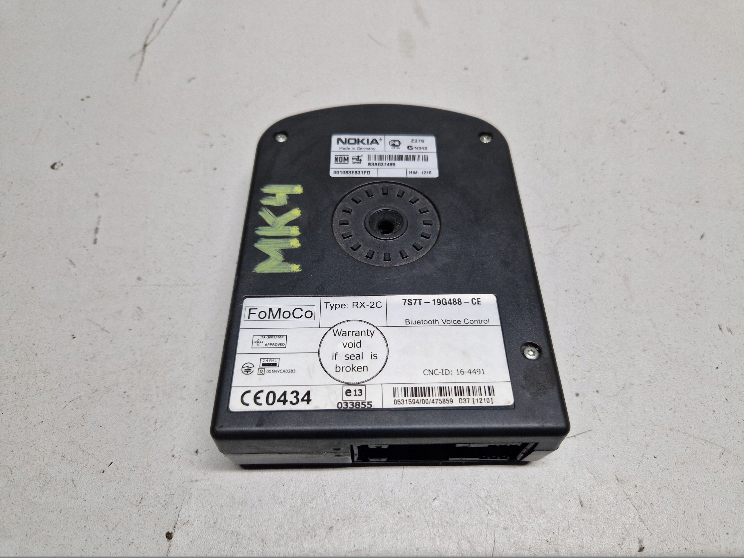 FORD MONDEO MK4 S-MAX GALAXY MK3 modulo BLUETOOTH 7S7T-19G488-CE