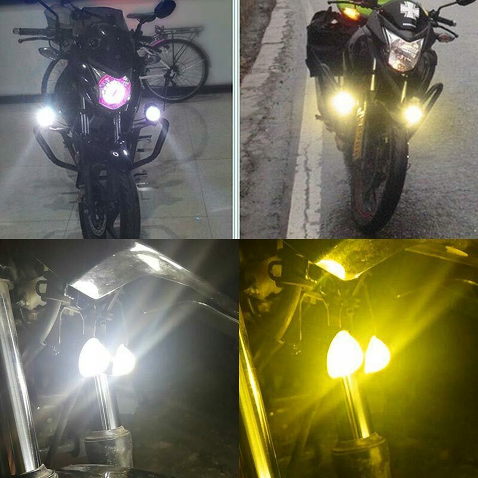 2xMotocyklowe lampy reflektory lightbar LED 12-80V Producent inny