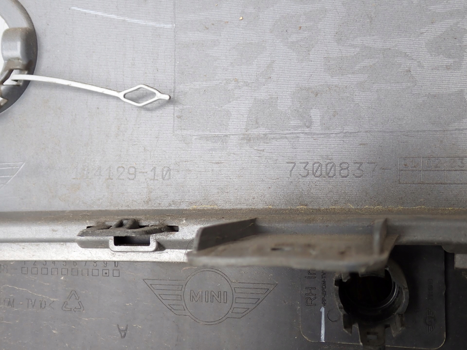 bumper rear part rear MINI COOPER S F56 2014- 7300837