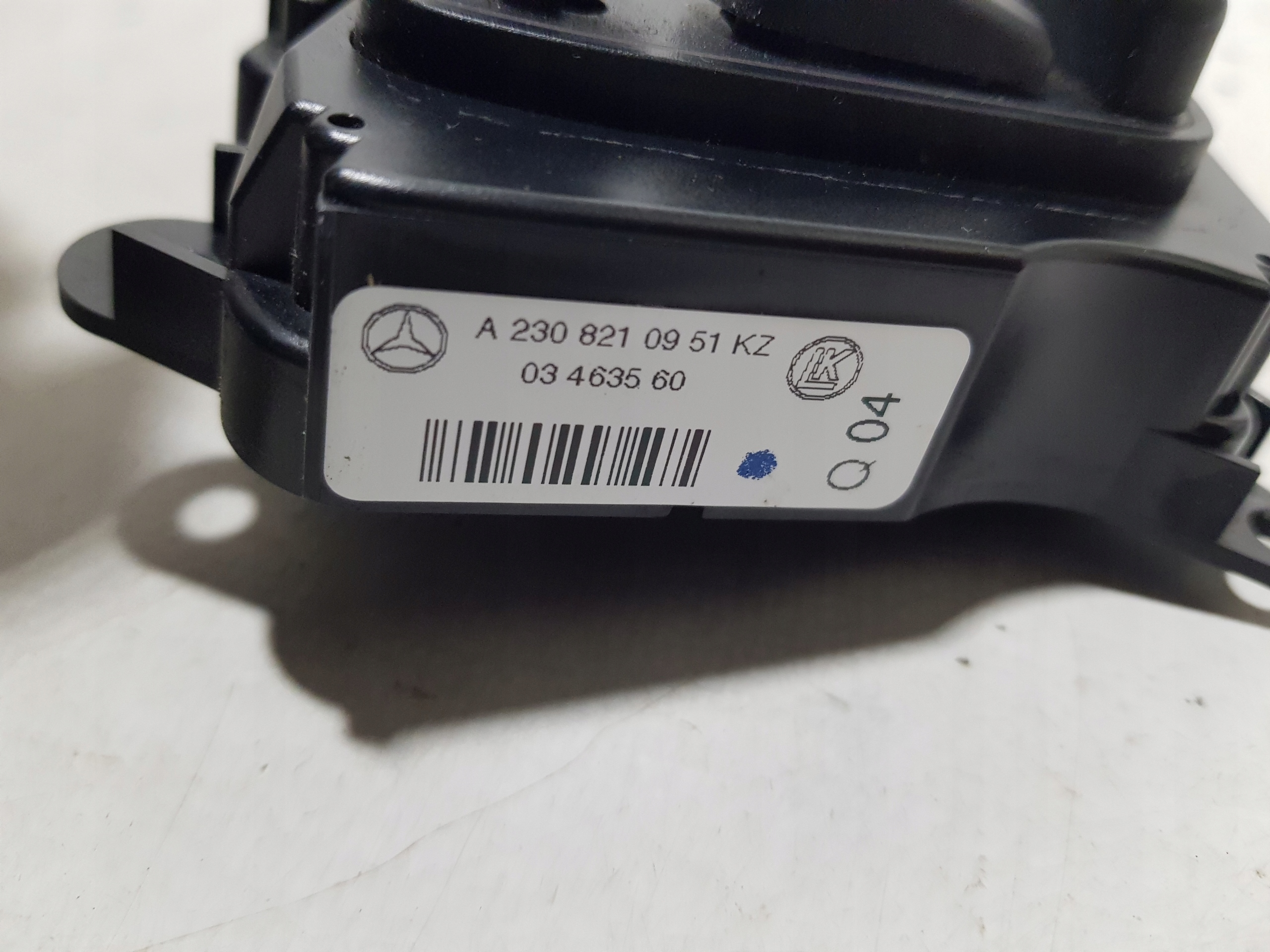 PANEL Siège Gauche Avant MERCEDES SL R230 W230