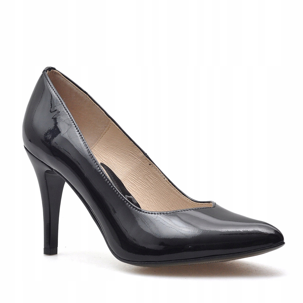 Boty Emis SL6047/154 Černý lak 40