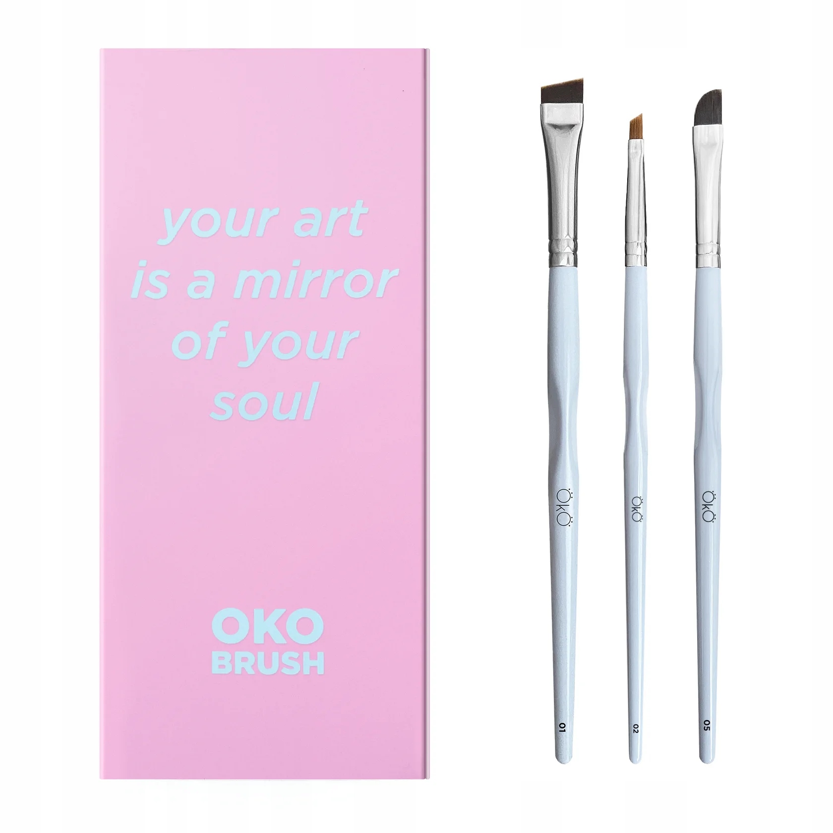 Zestaw Pędzli Oko Your Art is a Mirror of Your Soul