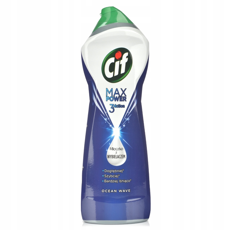 

Do kuchni i łazienki mleczko z wybielaczem Cif