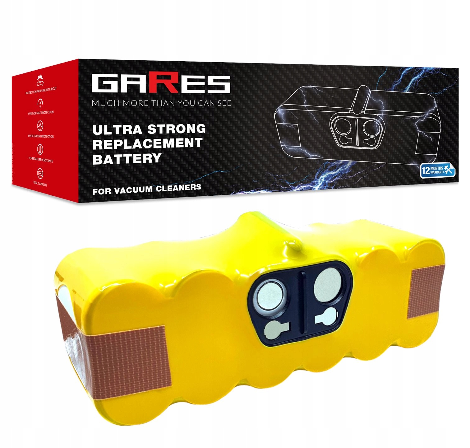 Baterie Akumulátor pro iRobot Roomba 782e 631 772e 776 564 790 14,4V 3,5Ah