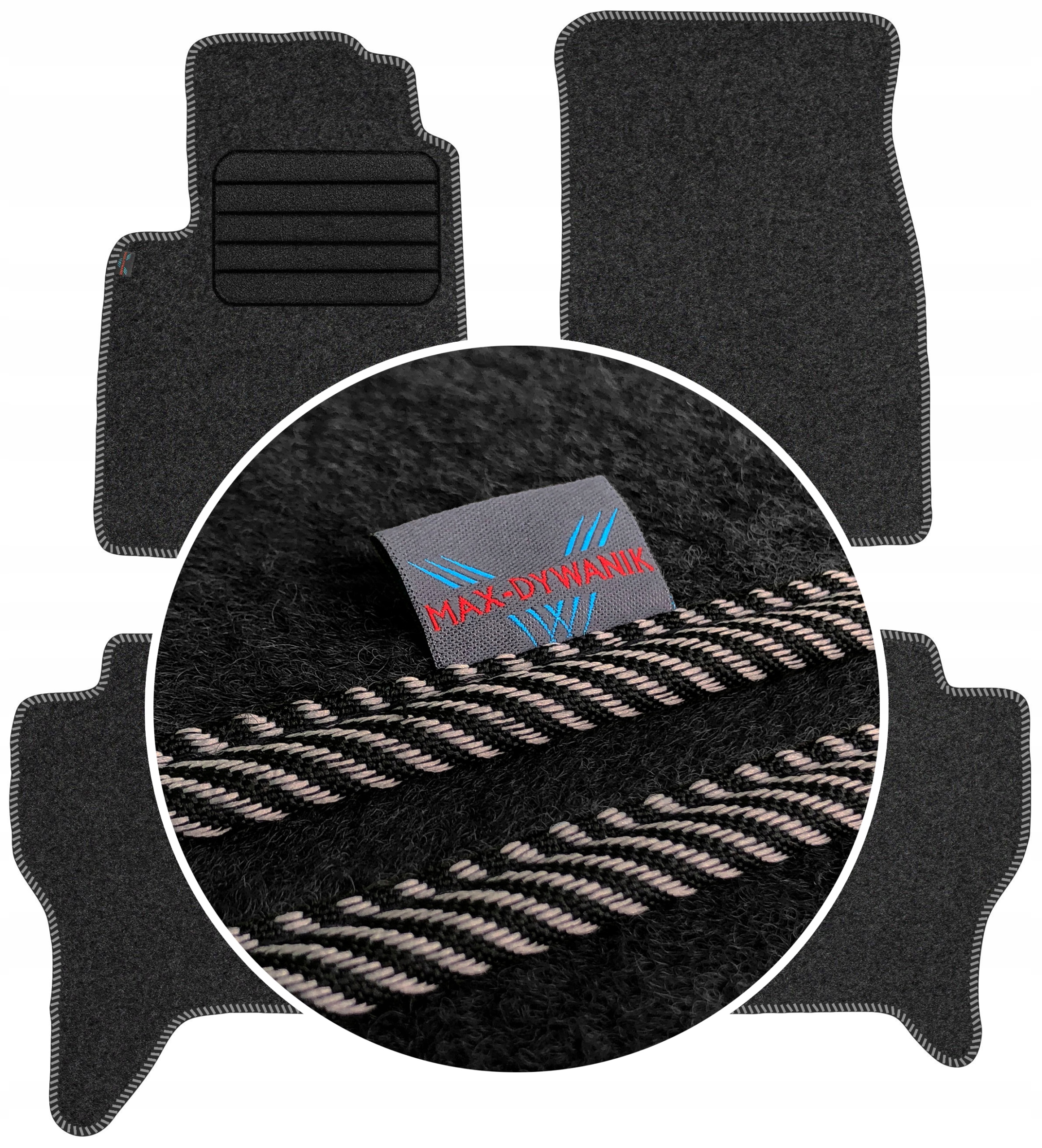 Koberce do auta Mitsubishi Pajero IV Long 5D 2006-2018