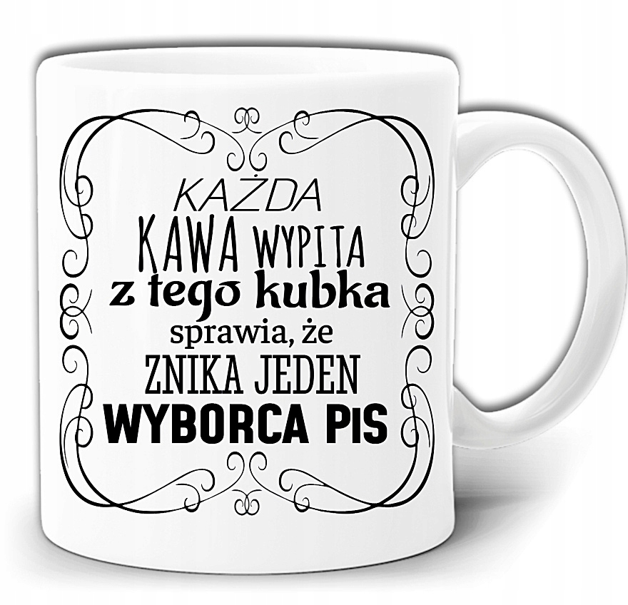 

Każda Wypita Kawa Sprawia,że Kubek + Pudełko GW282
