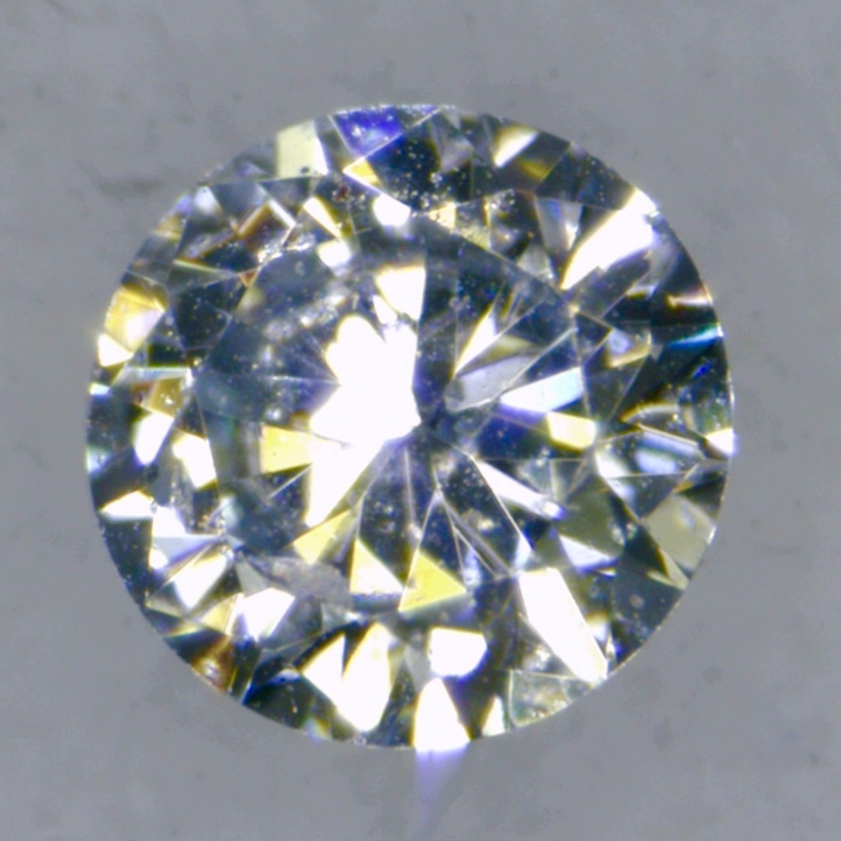 Přírodní diamant 0.01 ct Modrý VVS2 Briliant certifikát Wbd