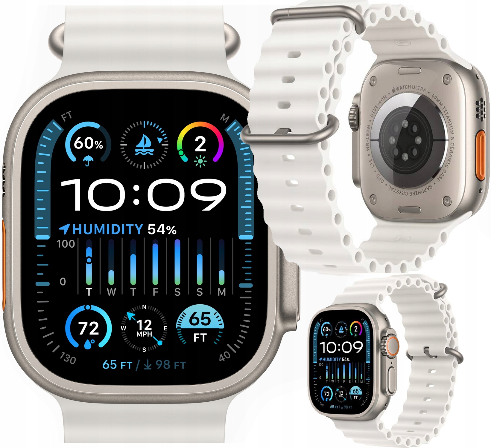 Smartwatch Apple Watch Ultra 2 GPS + Cellular Zegarek Ocean eSIM NFC