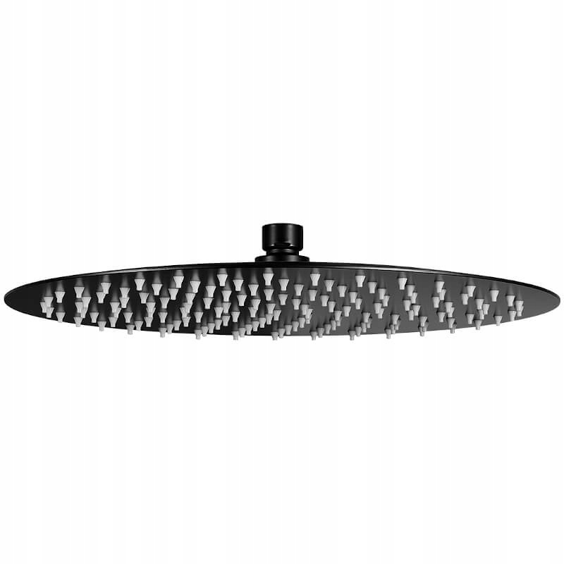 Rondo Slim – horná oceľová dažďová sprcha s priemerom 300 mm