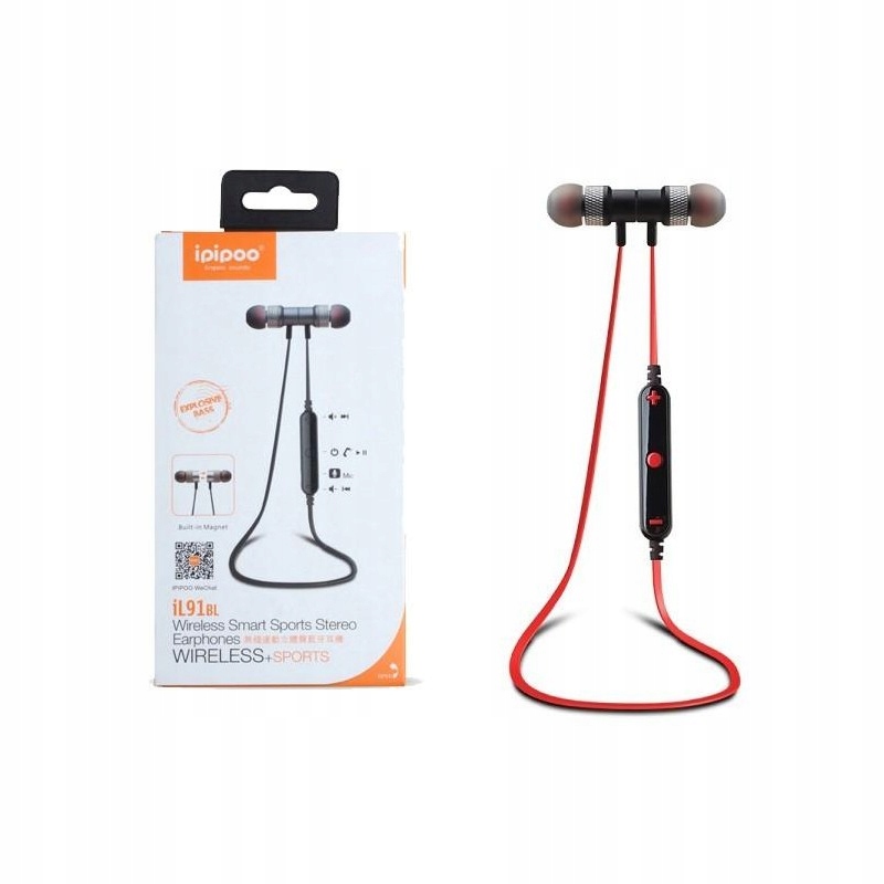 

Słuchawki bezprzewodowe Bluetooth iPipoo iL91BL