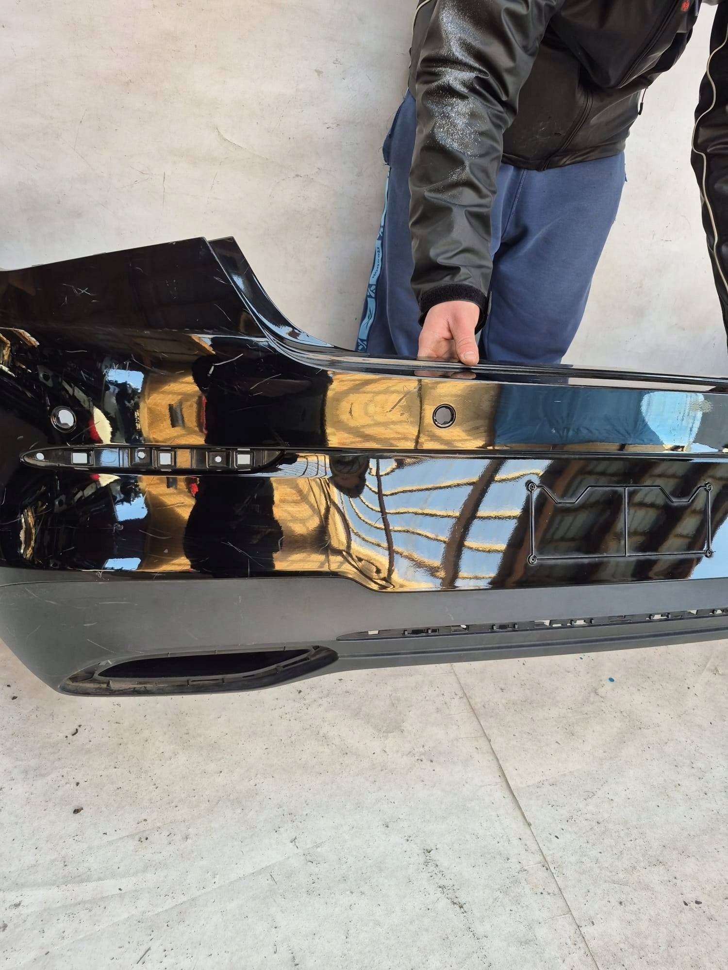 MERCEDES CLA W118 19- bumper rear part rear PDC