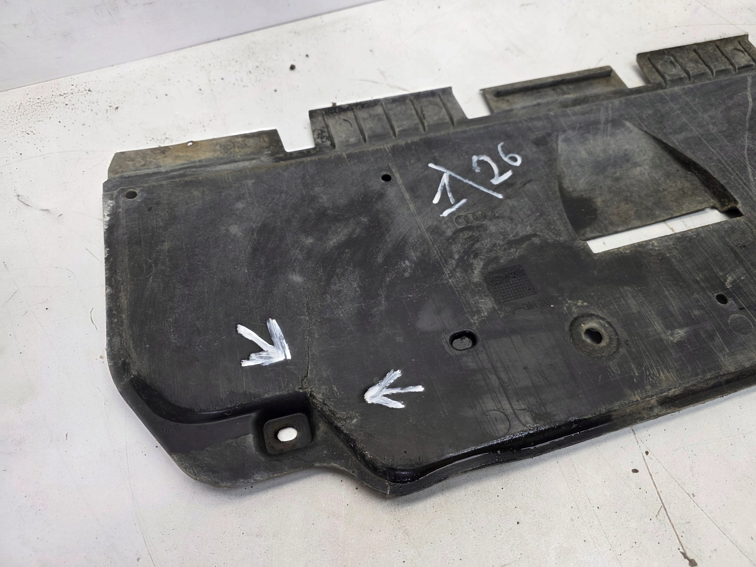 blende abdeckung abdeckung unter getriebe AUDI A6 C6 4F0863822A