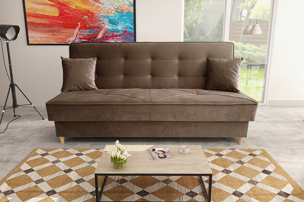 Wersalka kanapa sofa rozkładana LIVIA + poduszki Kod producenta Wersalka-LIVIA