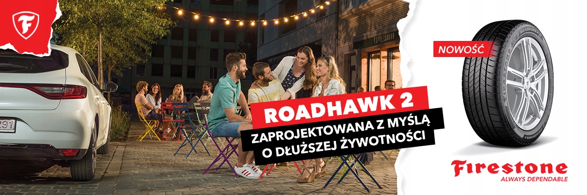 2x OPONY LETNIE 265/45R20 Firestone Roadhawk 2 Średnica 20