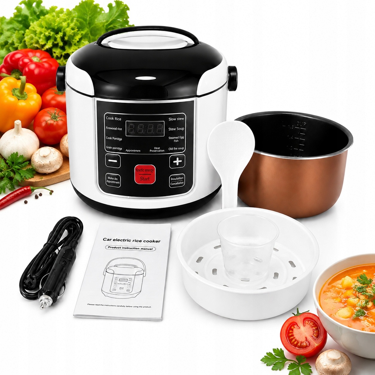 automobilová do auta 24V 2L multicooker COOKER4TRUCK Dárek
