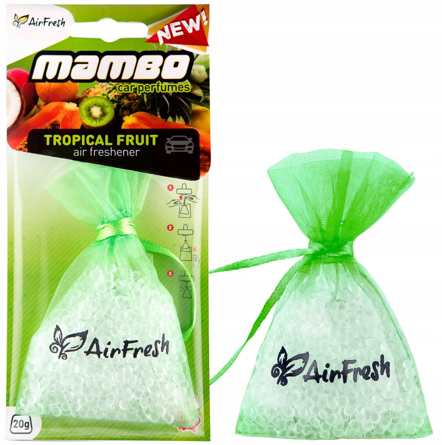 

Zapach Samochodowy Mambo Tropical Fruit