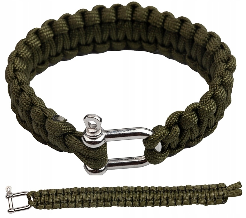 

Bransoletka Survivalowa Paracord Z Szeklą BR002