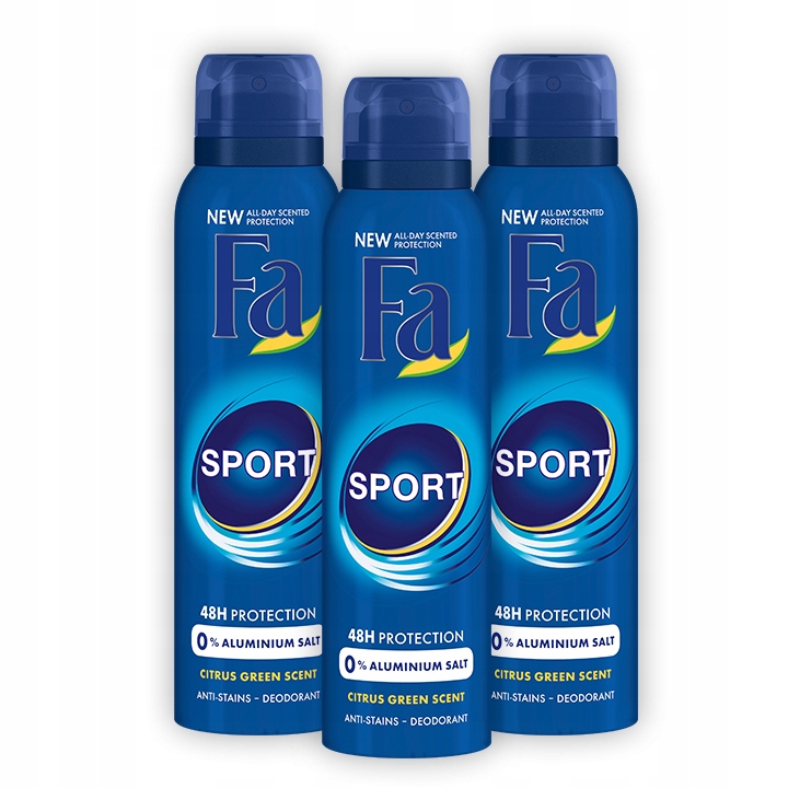 

Fa Men Deo Sport Antyperspirant Spray 150ml x3