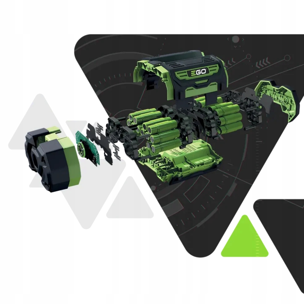 EGO Dmuchawa liści 986m3/h LB5800E + 5Ah LB5804E Wydajność 986 m3/min