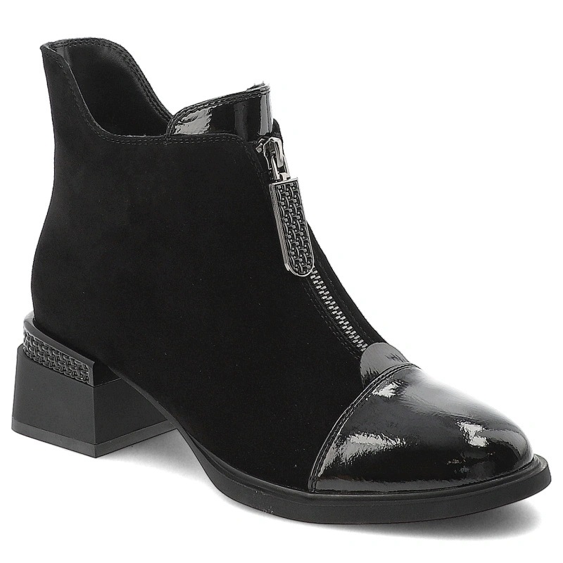 Kotníkové Boty D&a CR62-3198 Black