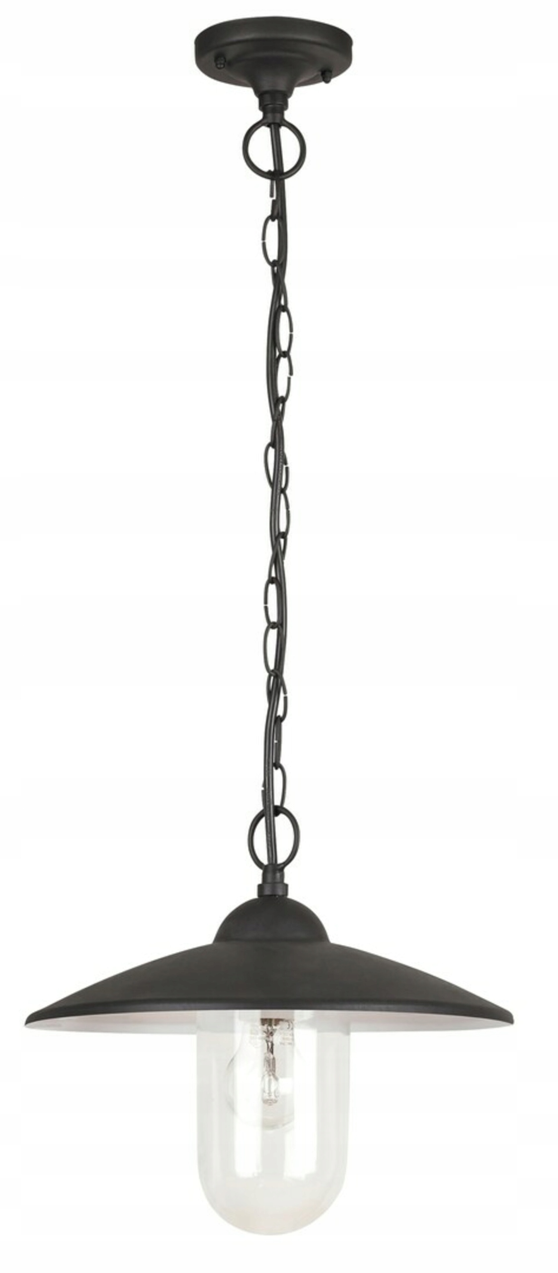 Rabalux Vigo vonkajšie závesné svietidlo E27, čierna, IP44, nastaviteľná reťaz