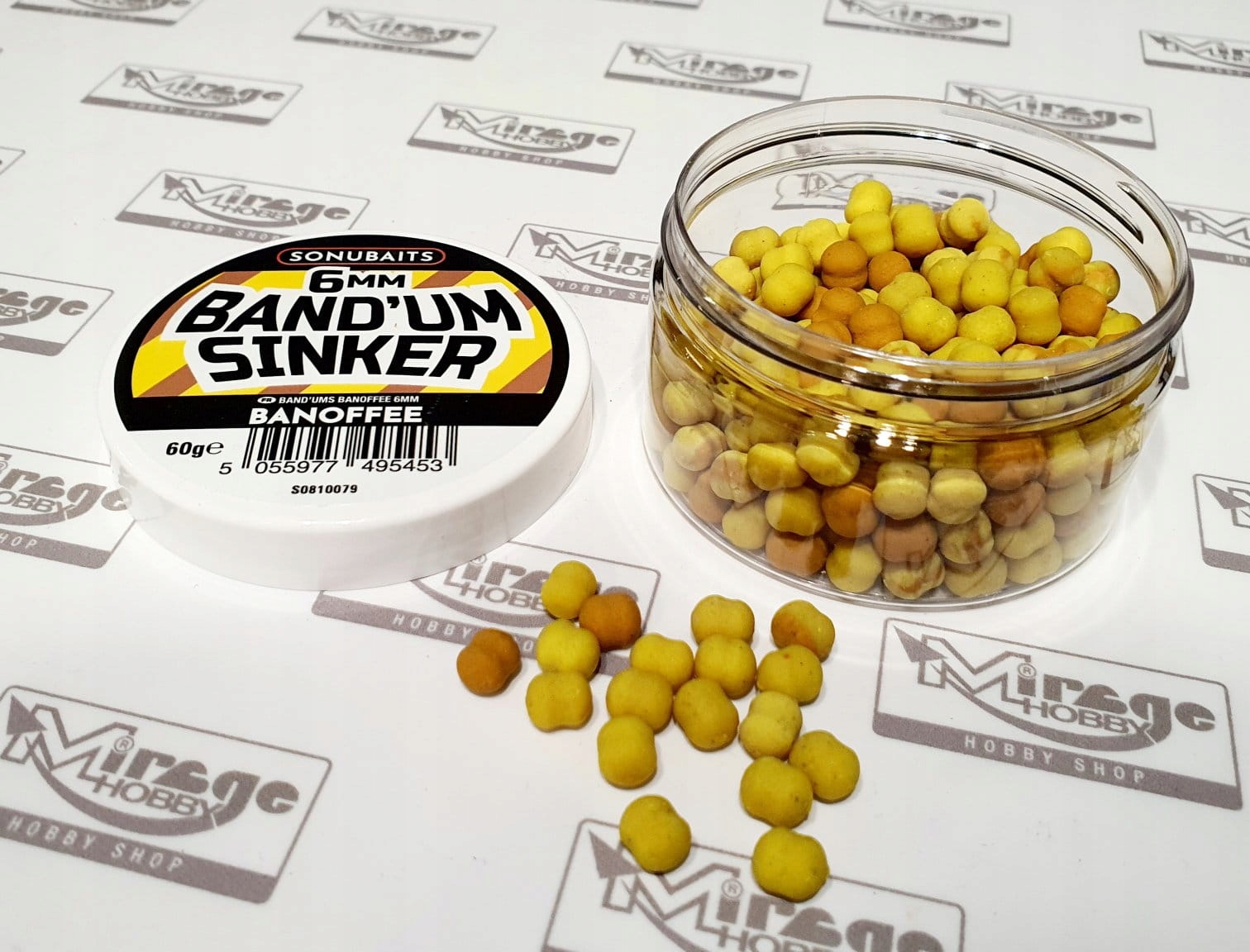 Dumbells Sonubaits Band'Um Sinker 6mm Banoffee [S0810079]