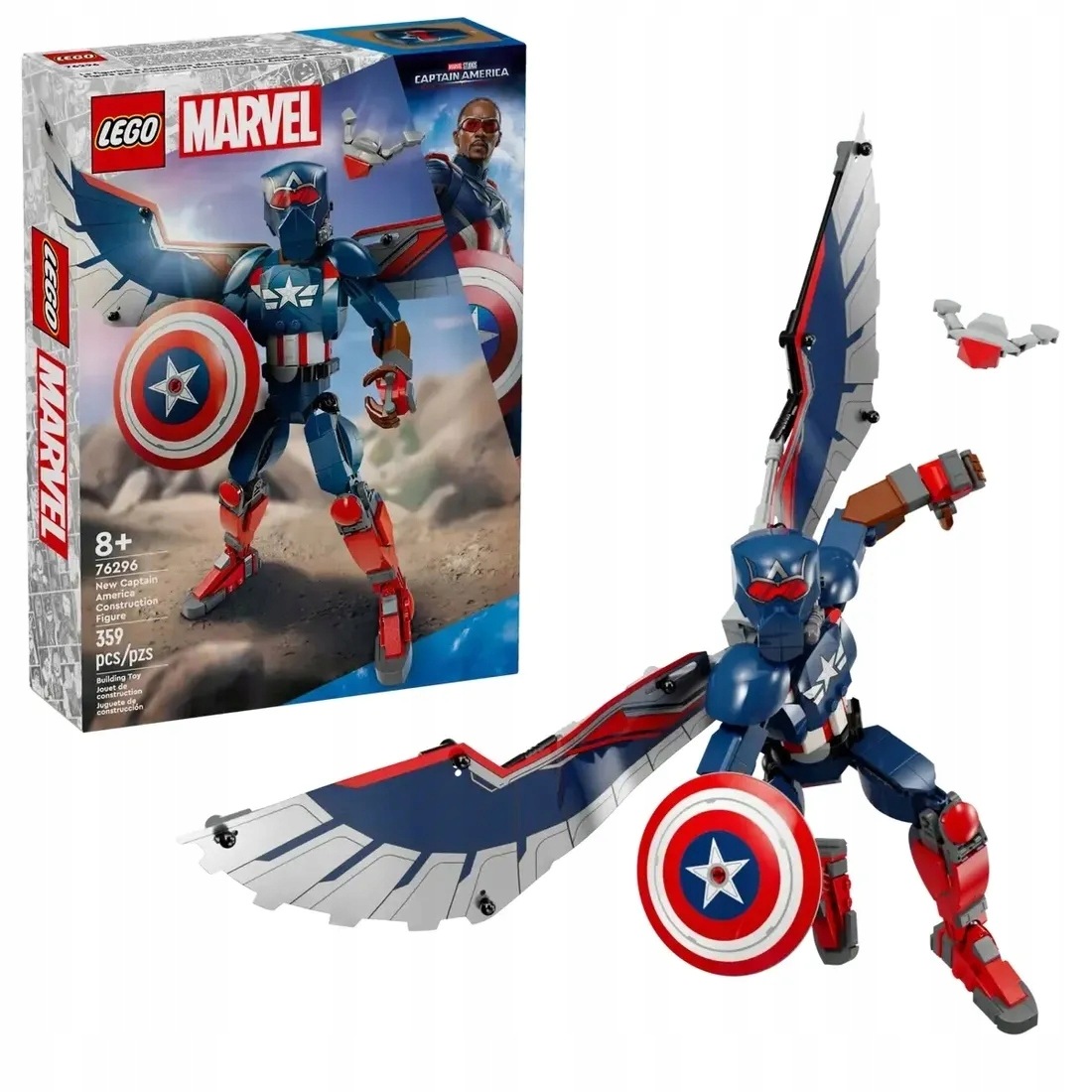 Lego 76296 Marvel Figurka nového Kapitána Ameriky