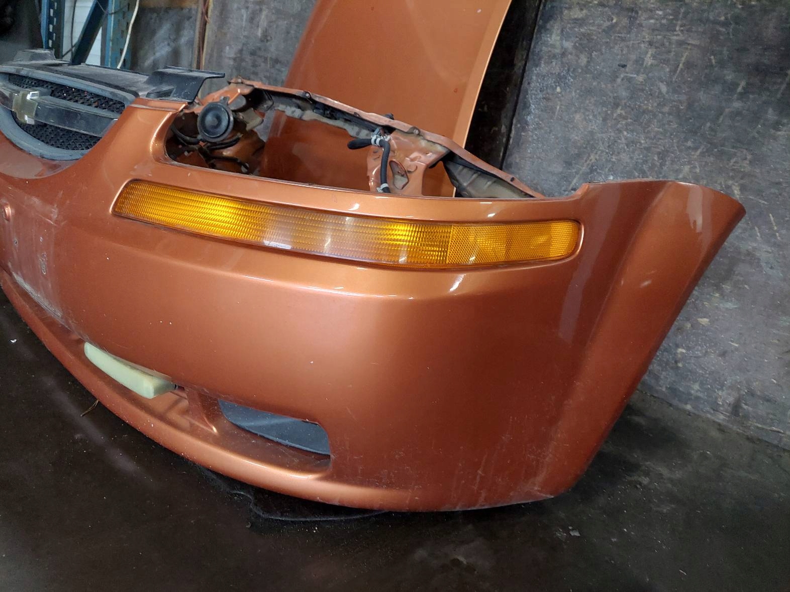 complete front bumper bonnet light tension belt CHEVROLET AVEO and 54U