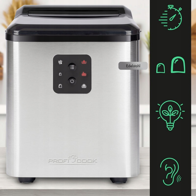 DUŻA KOSTKARKA MASZYNA DO KOSTEK LODU LODÓW 12KG Marka Profi Cook