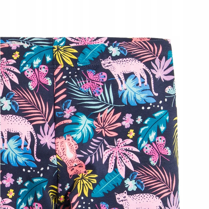 COOL CLUB Legginsy dziewczęce 3/4 getry tropikalne wzory r. 158 Marka Cool Club