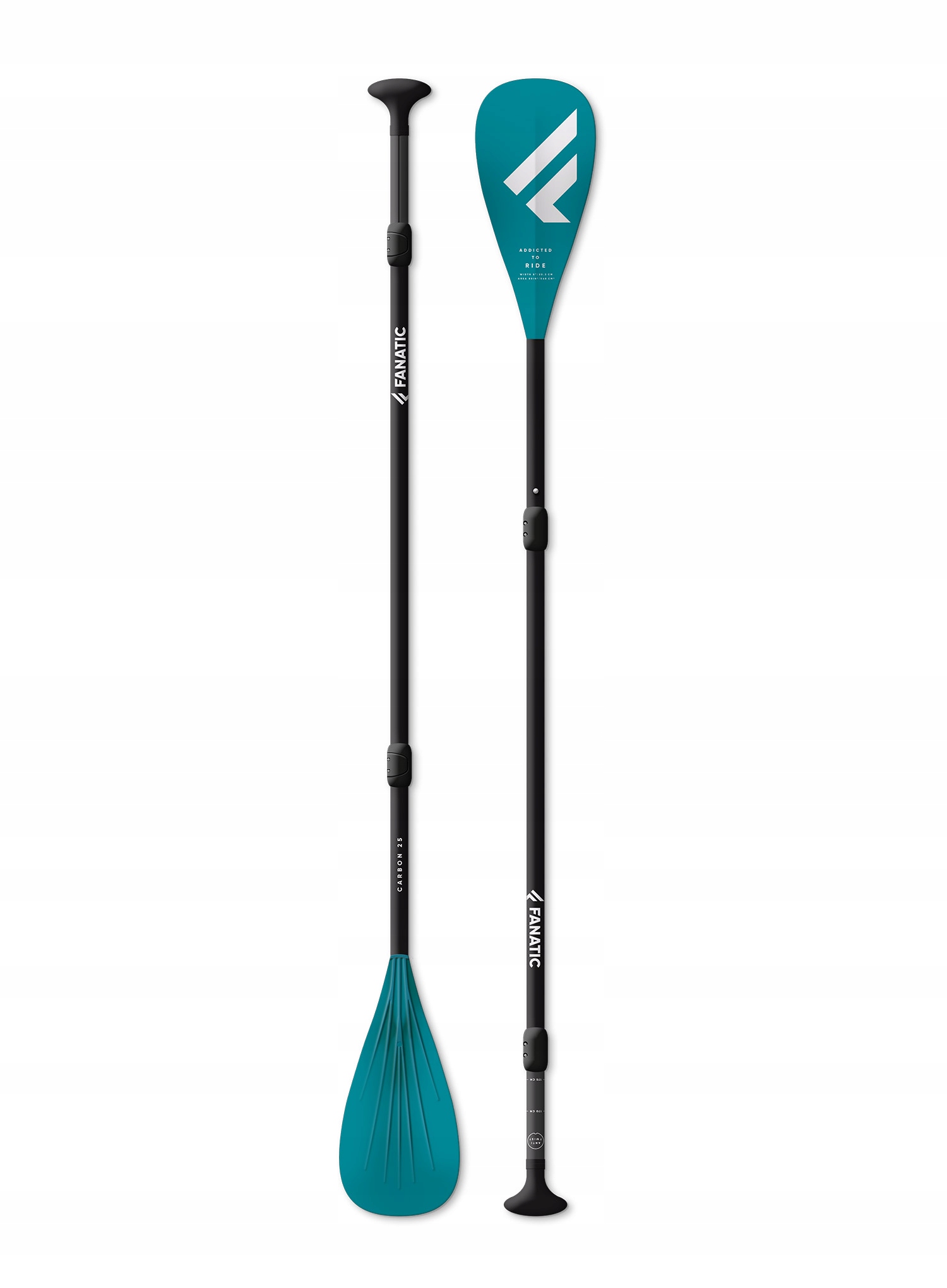 Pádlo Sup Fanatic Carbon 25 Adj 3-pcs