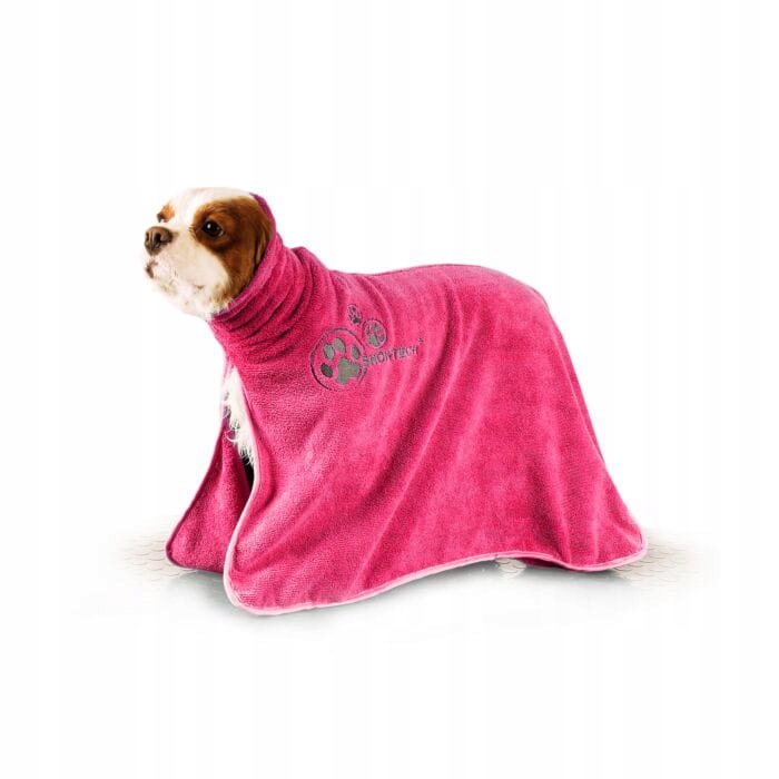 Levně Rychleschnoucí župan/ručník Dry Dute růžový, střední barva