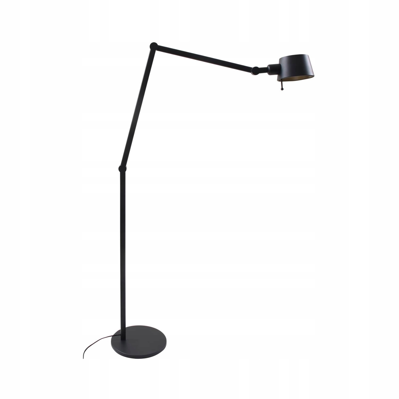 Lampa stojąca Lucande Silka, wysokość 216 cm, czarny, metal