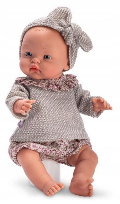 Lalka Alex z szarą opaską 36cm