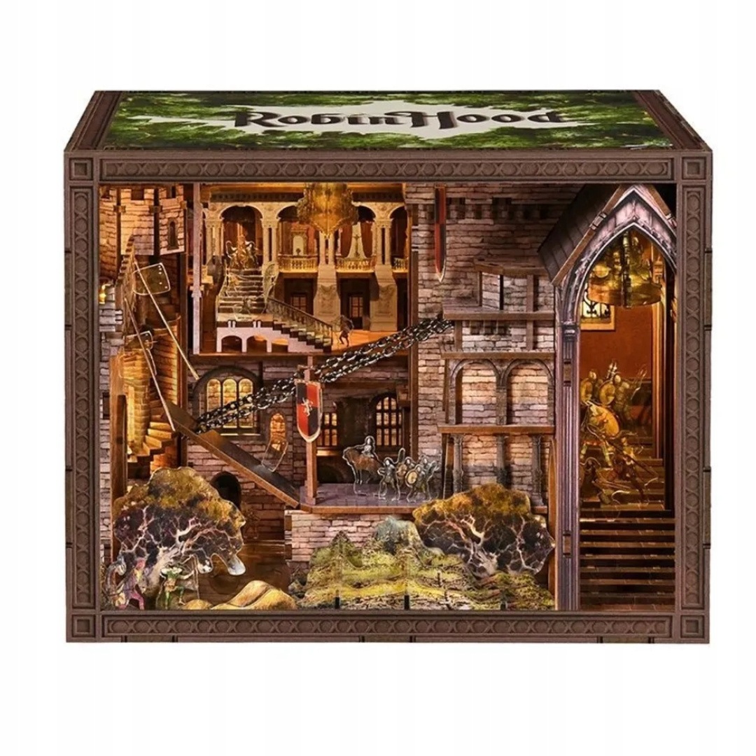Book nook Diy Robin Hood Max Led 351 el