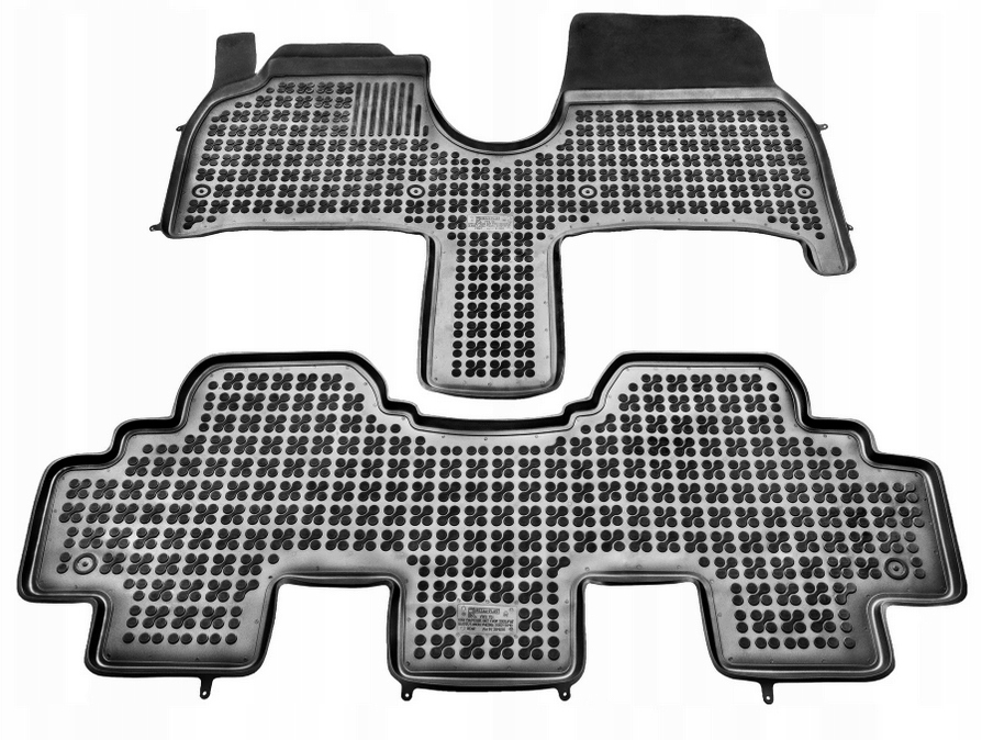 Citroen C8 2002-2014 Gumové Koberce Rant 3 cm