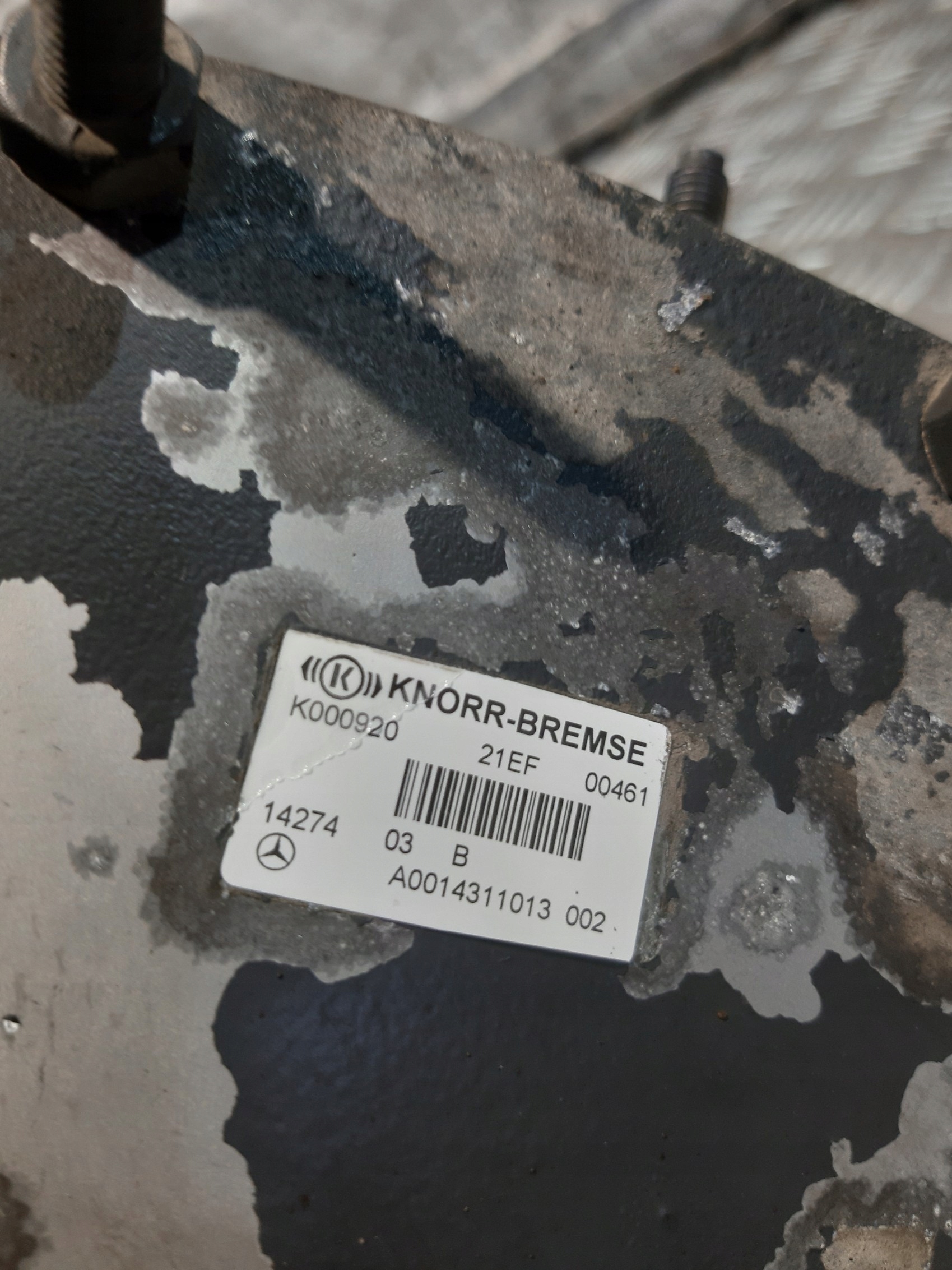MERCEDES ACTROS MP4 Sensor Brems- A0014311013 KNORR-BREMSE