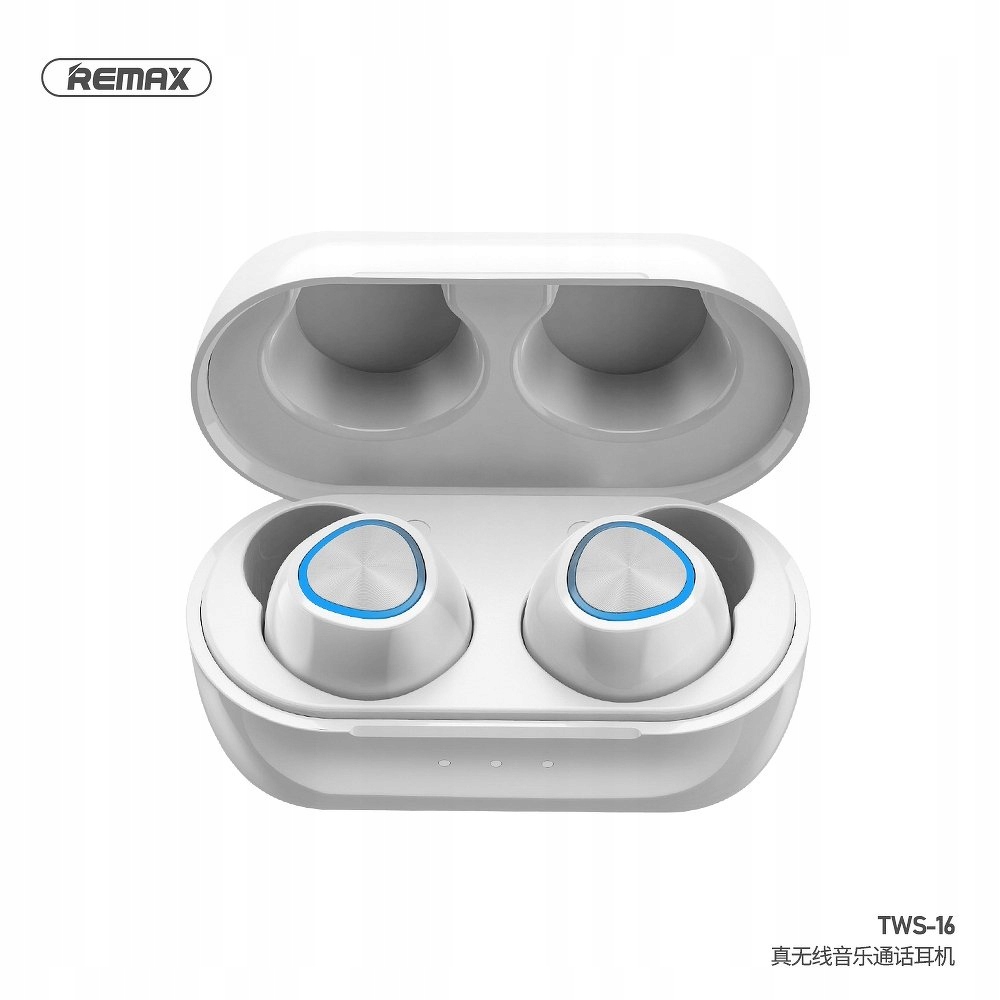 

Remax słuchawki bluetooth TWS-16 z power bankiem b