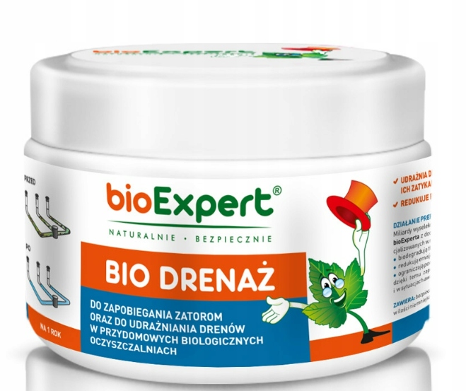 

Bio Drenaż bioExpert do udrażniania Drenażu 250g